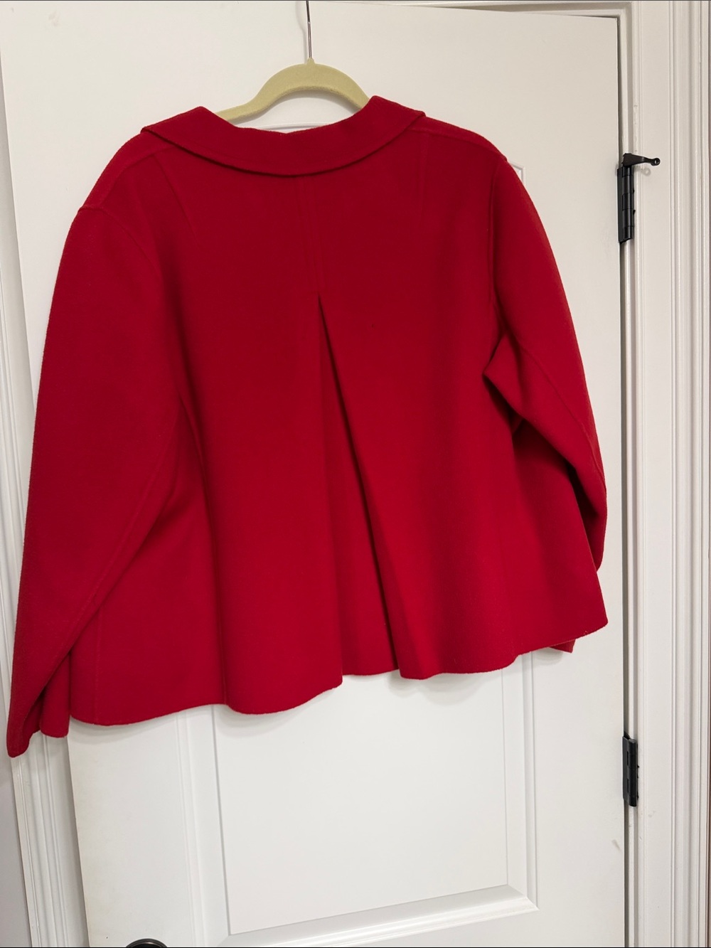 Talbots Red Open-Front Blazer - Picture 4 of 6